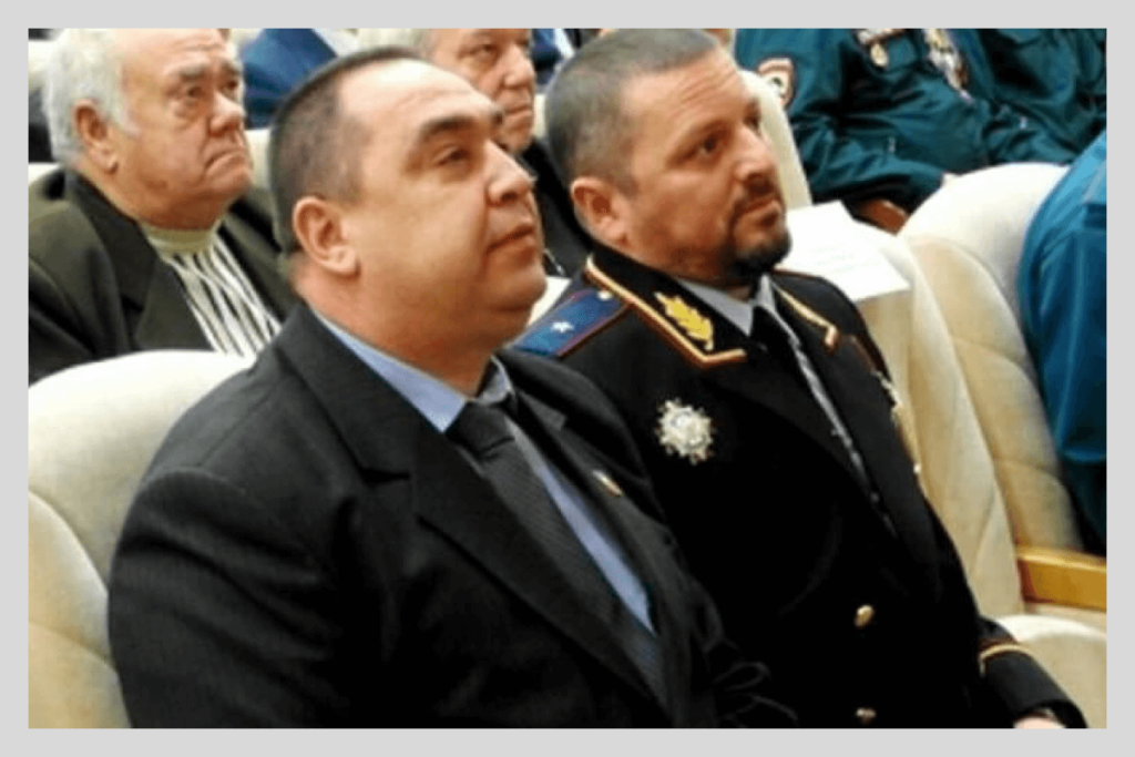 Глава «МВД ЛНР» Игорь Корнет и&nbsp;экс-глава ЛНР Игорь Плотницкий. 