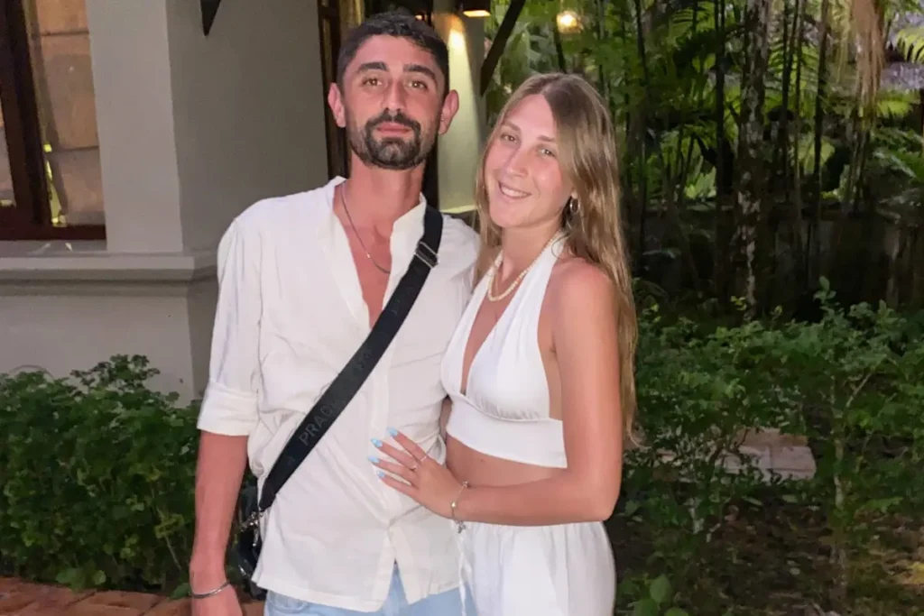 Даниэла Петренко со своим парнем Даниэлем. Фото: из личного архива.