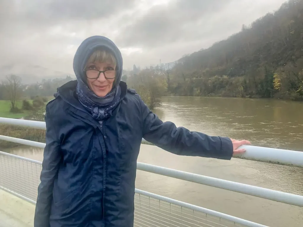 Юристка Анна Каретникова в&nbsp;городе Ревин, Франция. Фото: из&nbsp;личного архива.