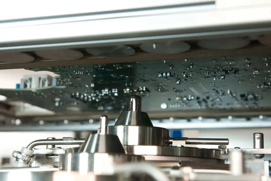 Фото производства электронных компонентов. Источник: официальная страница Вконтакте «Академия технологий Остек-СМТ».