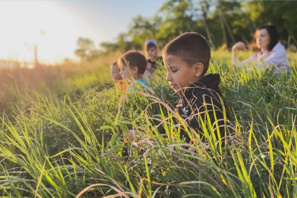 Дети выпускников детских домов, участвующих в проекте Центра взросления фонда «Домик детства», Самарская область, 2021 год. Фото: предоставлено фондом «Домик детства».