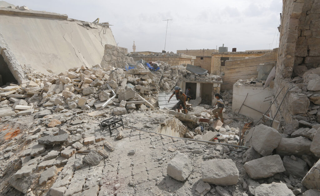 Разрушения в&nbsp;Алеппо, Сирия