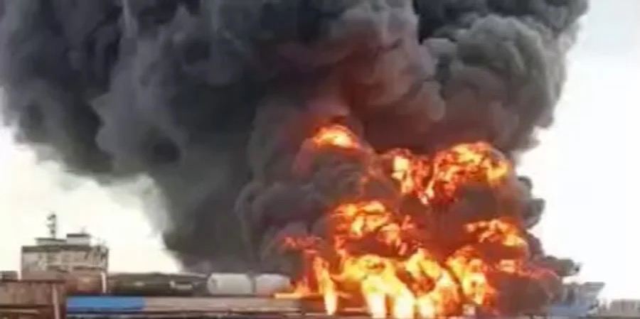 Пожар на&nbsp;пароме «Конро Трейдер»