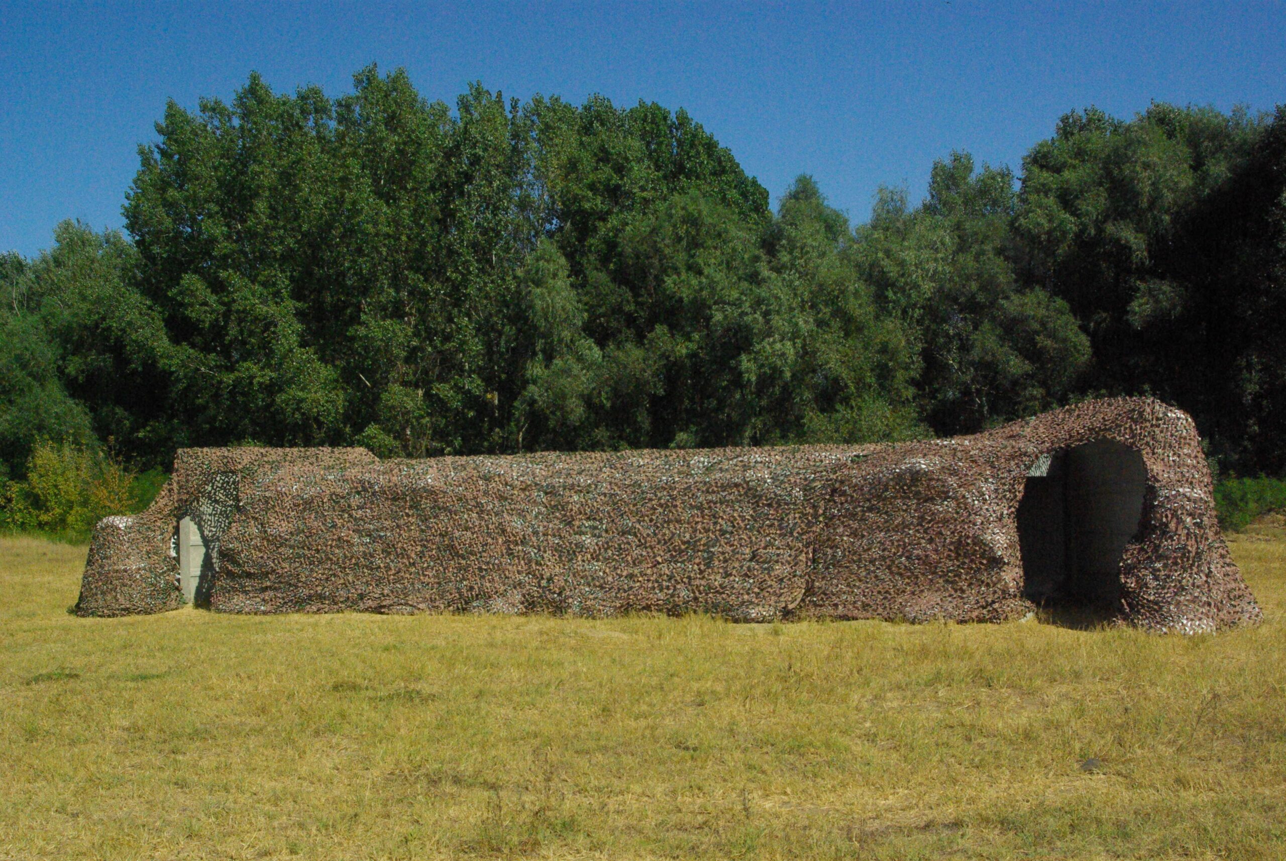 Бункер для защиты от атак БПЛА в Румынии