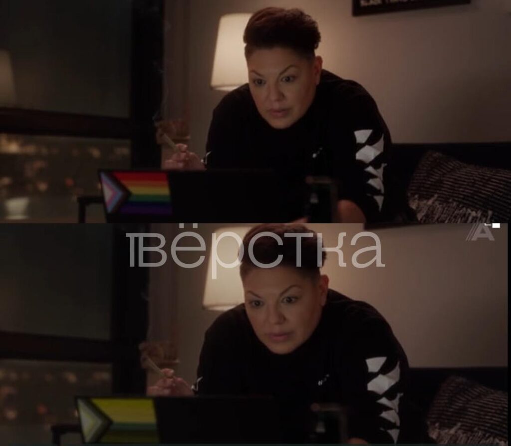 Сцена из сиквела «Секса в большом городе», сериала «И просто так»