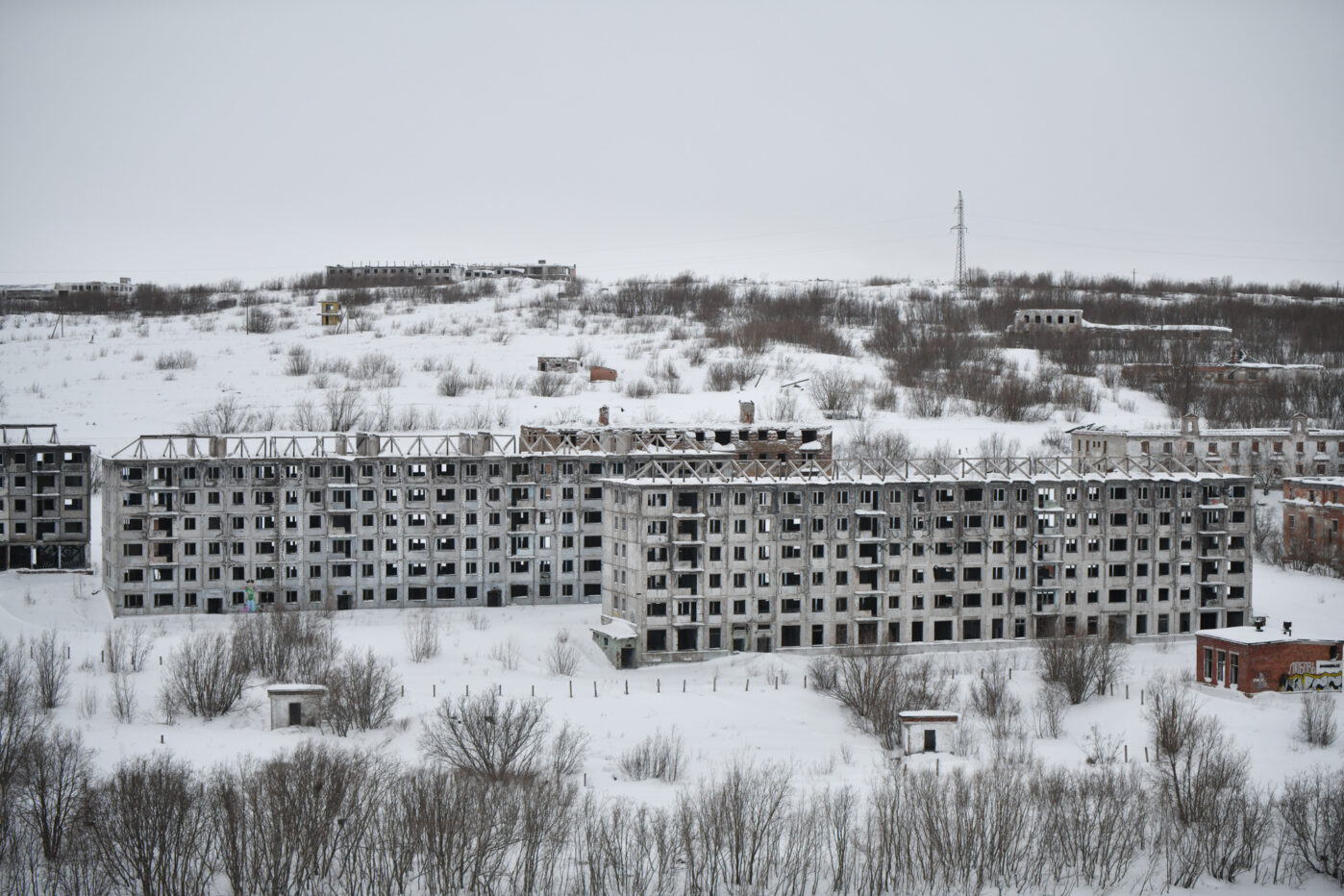 Заброшенные дома в&nbsp;Руднике