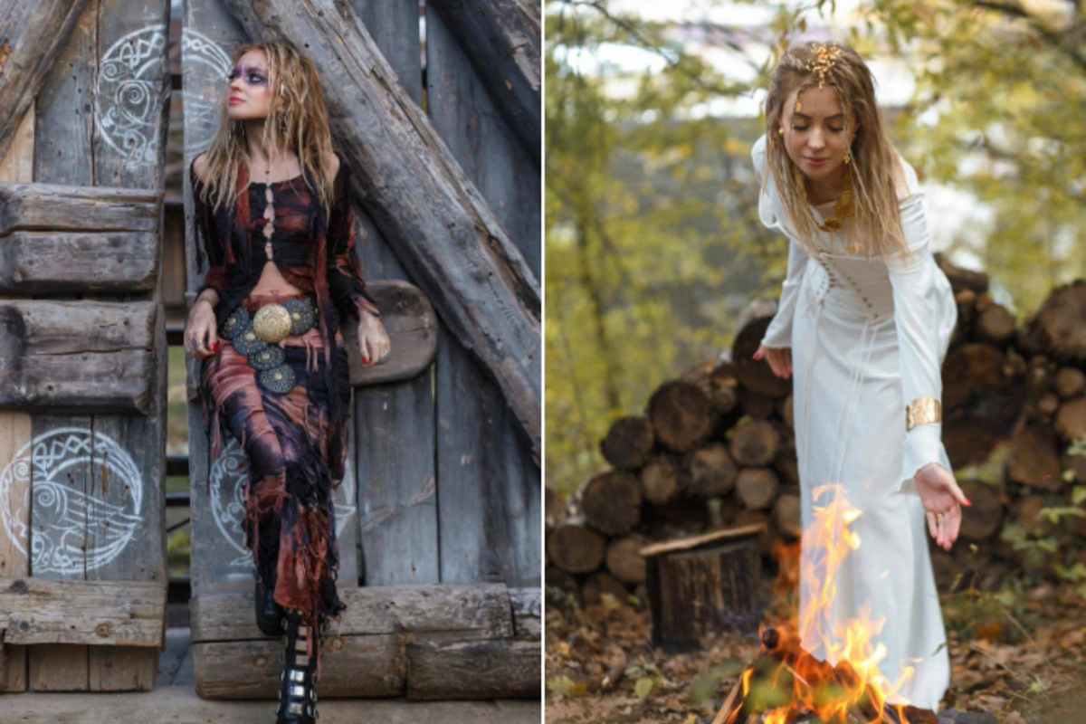 Наталья Поклонская показала фото в кельтских образах и поздравила подписчиков с Самайн