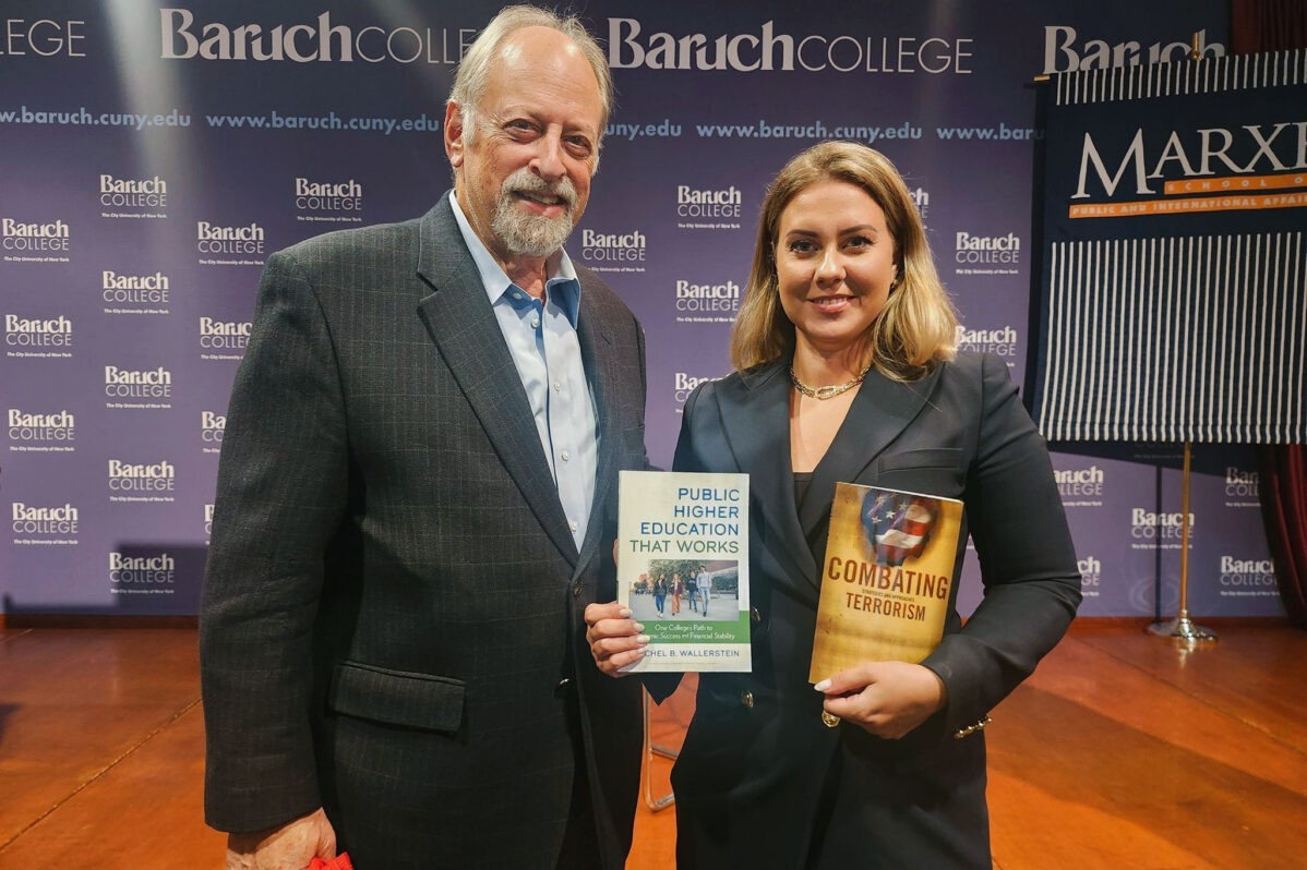 Номма Зарубина и&nbsp;бывший представитель Минобороны США Митчел Валлерстайн