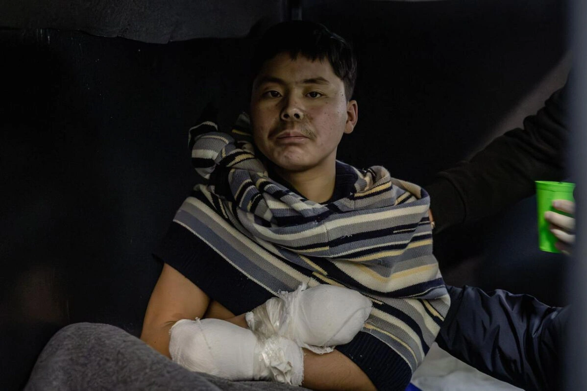 Cеверокорейский военнослужащий, захваченный украинскими военными в&nbsp;Курской области