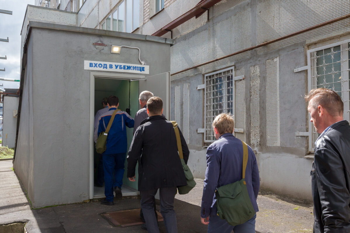 Тренировка по гражданской обороне на Калининской АЭС