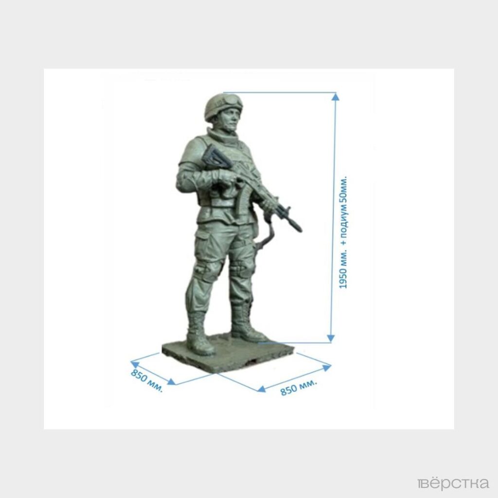 Памятник «участникам СВО» в&nbsp;посёлке Берёзово Ханты-Мансийского округа планируют сделать в&nbsp;виде двухметровой скульптуры военного в&nbsp;полной экипировке