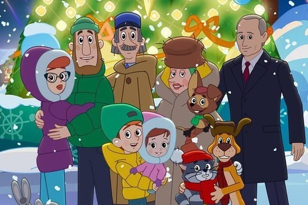 В онлайн-кинотеатре Okko вышел новогодний выпуск «Простоквашино» с участием Владимира Путина