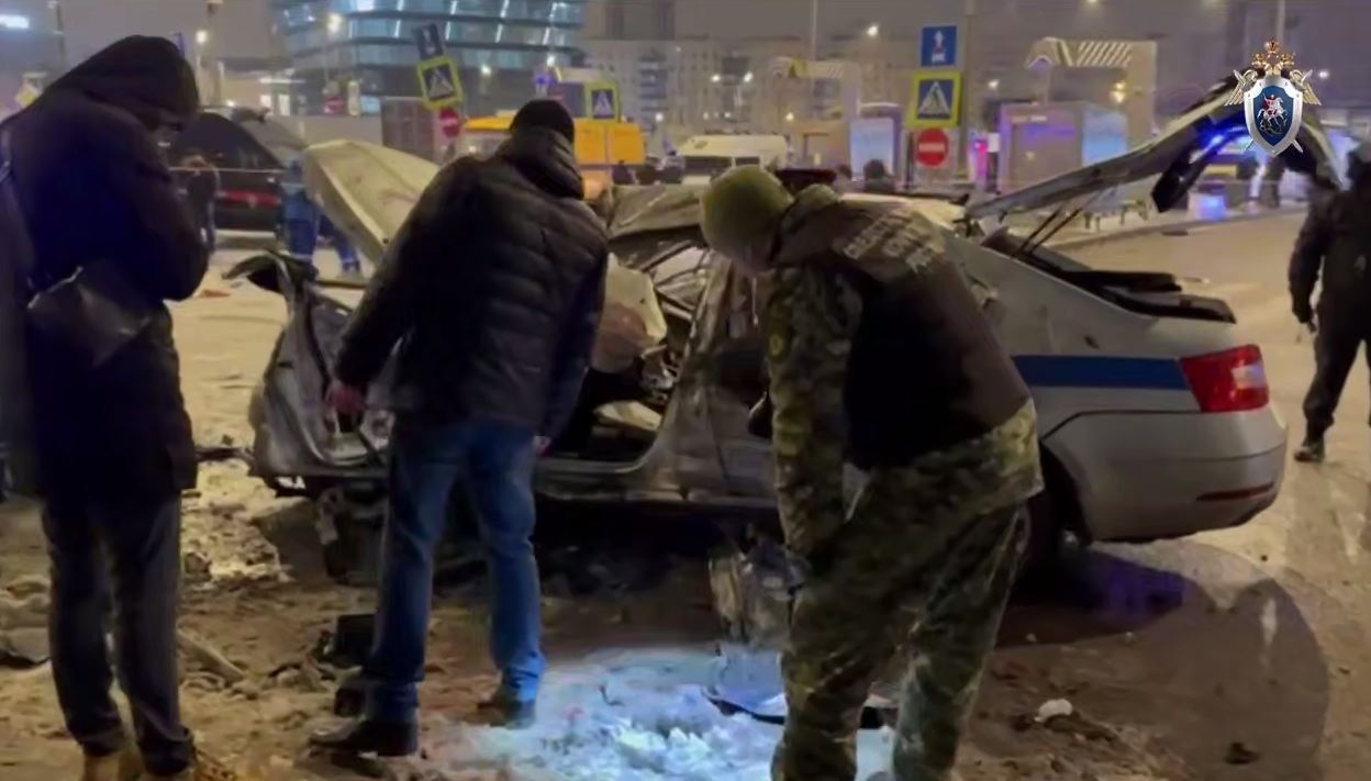 Поздно вечером 23 февраля у Савёловского вокзала в Москве произошёл взрыв, Погиб сотрудник полиции