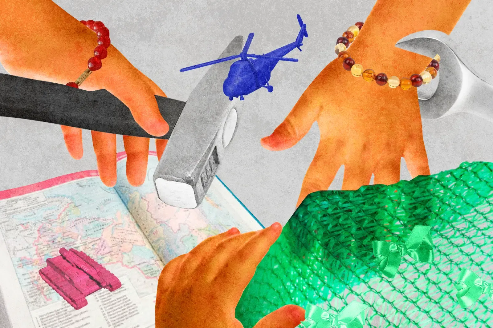 На “Технологии” делают окопные свечи и плетут маскировочные сети: как школьники бесплатно работают на армию